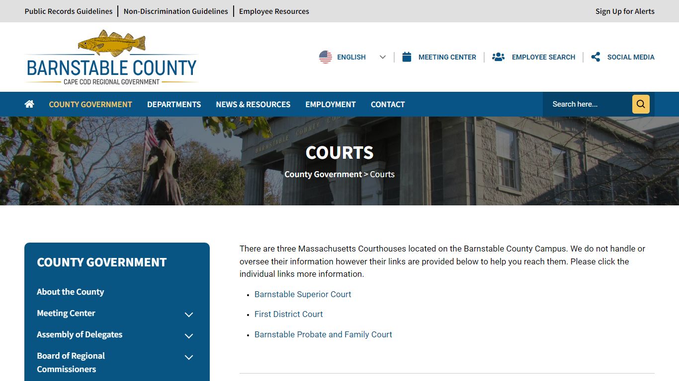 Courts - Barnstable County